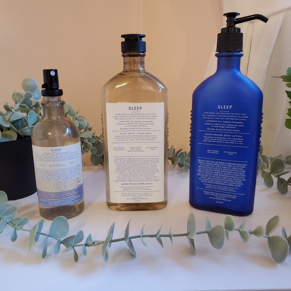💕Last💕 Bath and Body Works Aromatherapy Lavender Vanilla "Sleep" Bundle - Picture 2 of 2